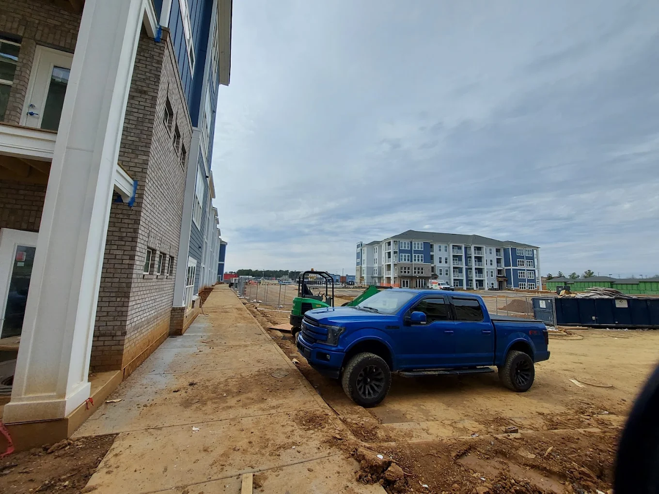 Modern multifamily construction